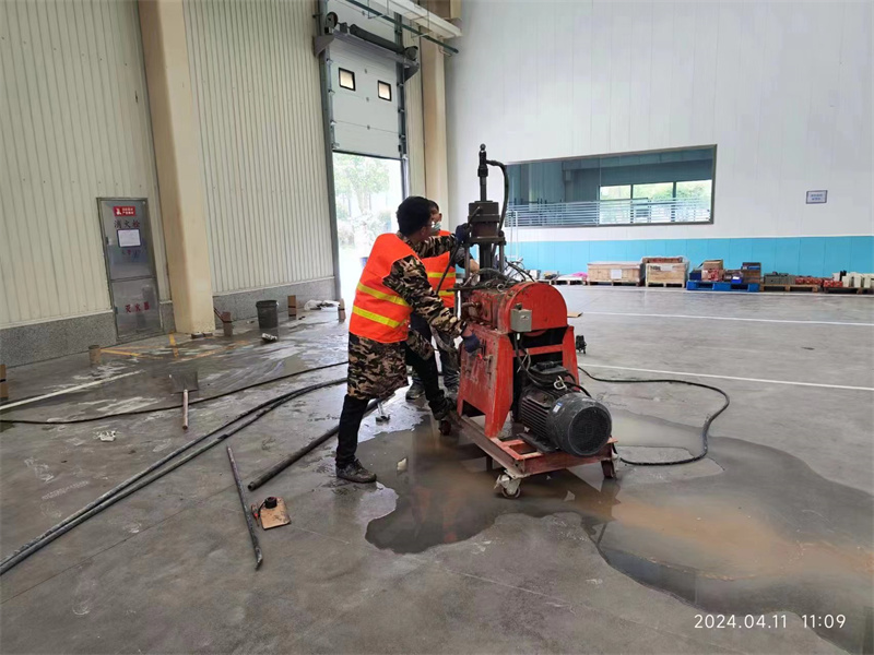 甘南厂房地面下沉塌陷注浆加固施工